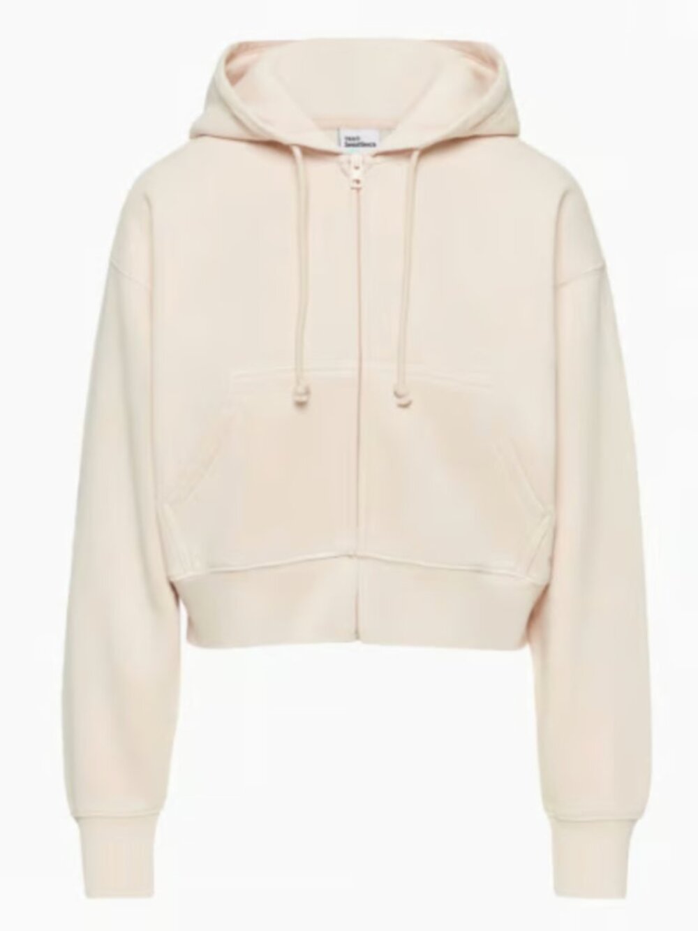 Very Good Condition* USED Aritzia TNA Cozy Sweatfleece Boyfriend Boxy Zip Hoodie